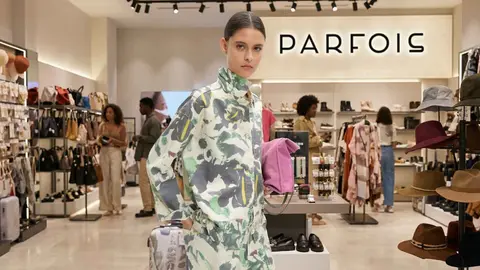 Chaqueta vaquera estampada 100% algod&oacute;n de Parfois