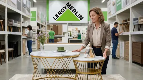 Leroy Merlin invita a dar una nueva imagen al sal&oacute;n con esta selecci&oacute;n de modernas mesas de centro con dise&ntilde;os elegantes y sofisticados