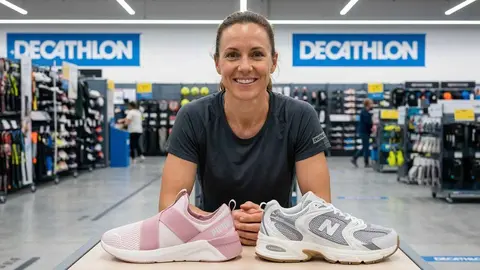 Zapatillas de Puma y New Balance en Decathlon