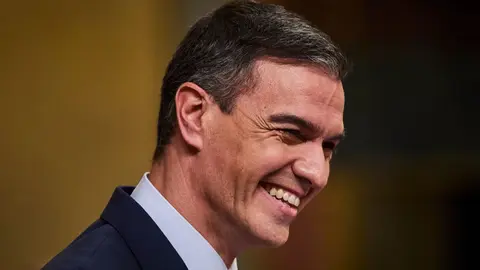 Pedro S&aacute;nchez, sonriente, en una foto de archivo