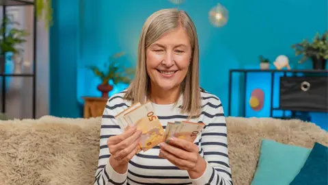 Una pensionista de la Seguridad Social