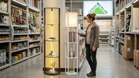 Secci&oacute;n de estanter&iacute;as Leroy Merlin