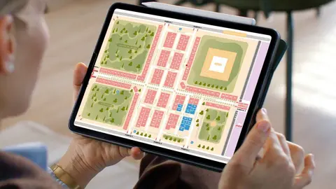 Plano de la Feria del Caballo de Jerez 2026