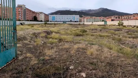 Solar donde se prev&eacute; la construcci&oacute;n de la Ciudad de la Justicia de Ja&eacute;n