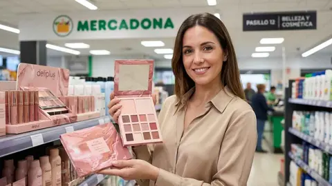 Paleta sombras Pink Romance Deliplus de Mercadona