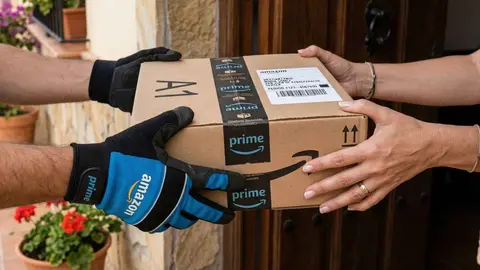 Caja de compra de Amazon