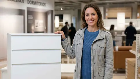 C&oacute;moda de 5 cajones KULLEN de Ikea