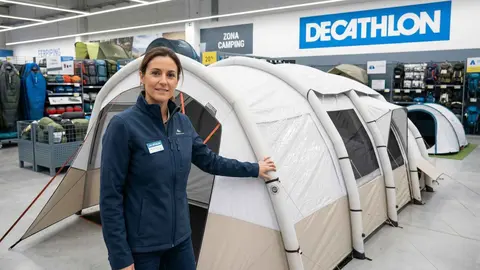 Ahora que comienza el buen tiempo, Decathlon presenta sus dos modelos de tiendas tan exclusivos, espaciosos y confortables como una habitaci&oacute;n de un hotel de 5 estrellas
