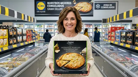 Pizza de la secci&oacute;n Deluxe de Lidl