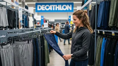 Pantalones c&oacute;modos en Decathlon