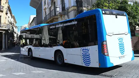 Autob&uacute;s urbano en Jerez