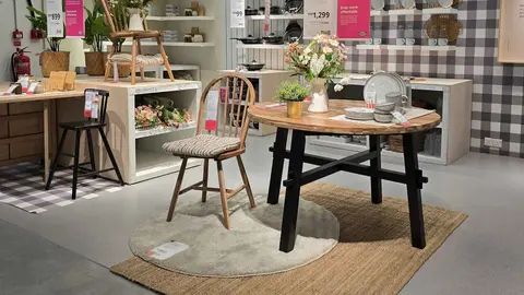 Interior de una tienda de Ikea