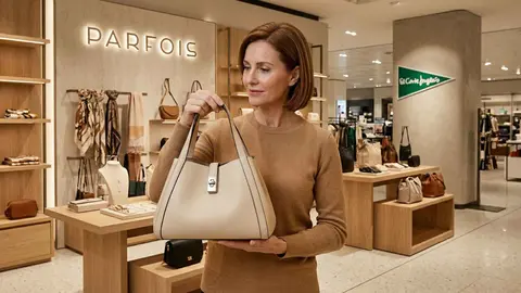 Secci&oacute;n de Parfois en una tienda de El Corte Ingl&eacute;s