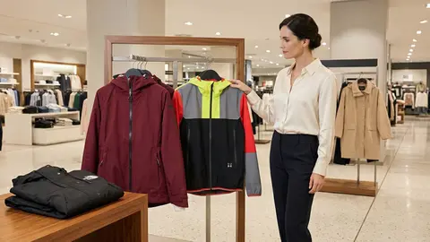 Chaqueta Under Armour en El Corte Ingl&eacute;s con tejido el&aacute;stico y protecci&oacute;n frente al viento para entrenar al aire libre