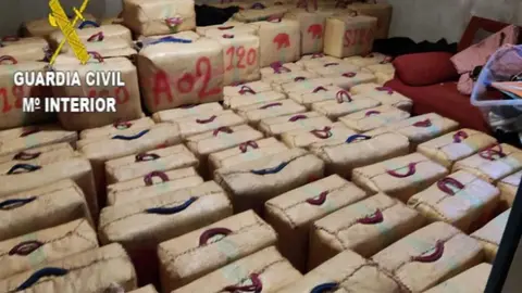 Imagen de una intervenci&oacute;n de droga en Andaluc&iacute;a