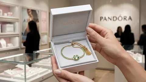 La fusi&oacute;n entre el oro, la plata y los relucientes cristales lleva a estas pulseras tenis de Pandora a ser una de esas joyas que no deben faltar en el joyero de una mujer elegante