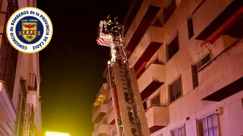 Actuaci&oacute;n de los Bomberos en Jerez