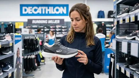 Decathlon se gana un hueco en el sector de la moda c&oacute;moda, llegando a rivalizar directamente con este modelo de sneaker de Skechers