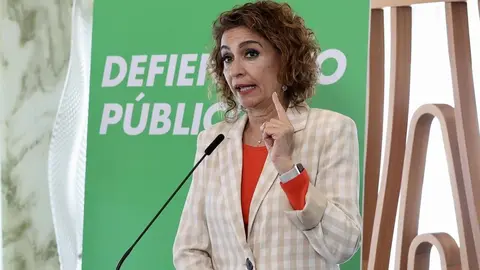 La secretaria general del PSOE de Andaluc&iacute;a y candidata a la Presidencia de la Junta, Mar&iacute;a Jes&uacute;s Montero,