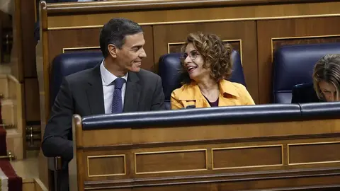 Pedro S&aacute;nchez y Mar&iacute;a Jes&uacute;s Montero