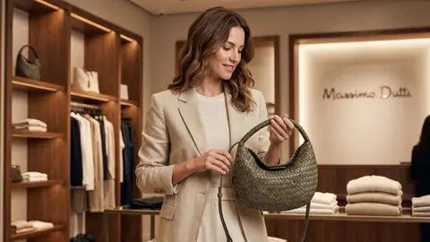 Nuevos bolsos trenzados de Massimo Dutti