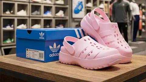 Adidas rebaja los zuecos con plataforma