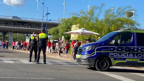 La Polic&iacute;a Local en la final de la Copa del Rey