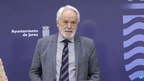 Agust&iacute;n Mu&ntilde;oz durante la rueda de prensa