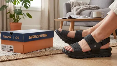 Sandalias Skechers Foamies: Arch Fit Footsteps - Sunny Days