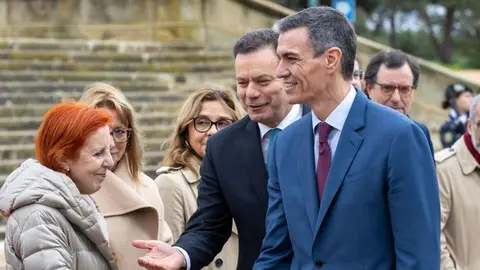 Pedro S&aacute;nchez, durante su visita reciente a Huelva