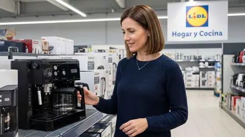 Cafetera combinada BCO411 para espresso y caf&eacute; de filtro, De&rsquo;Longhi de Lidl