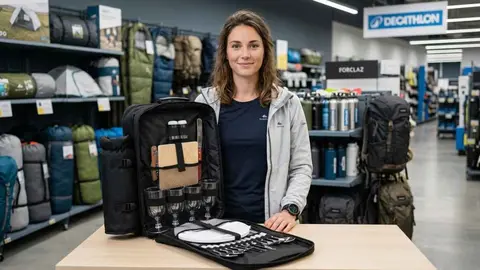 La mochila de picnic de Decathlon