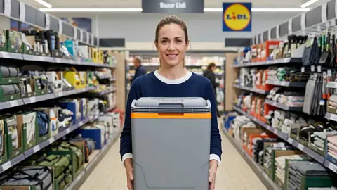 Nevera port&aacute;til el&eacute;ctrica, Crivit de Lidl