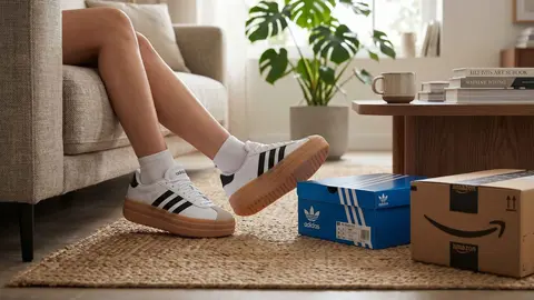 Zapatillas de Adidas con plataforma vendidas en Amazon