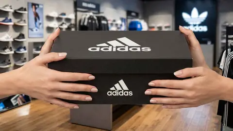 Caja de zapatillas de Adidas
