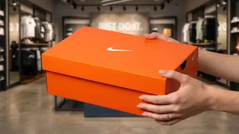 Caja de zapatillas de Nike