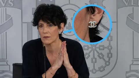 La doble C de Chanel entra en el debate pol&iacute;tico tras la rueda de prensa de Elma Saiz al acabar el Consejo de Ministros
