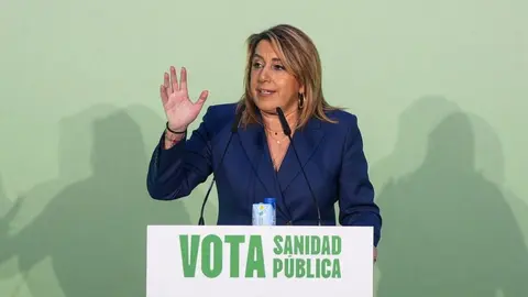 Susana D&iacute;az, sorprendida con la imputaci&oacute;n de la gerente del PSOE en el caso Leire
