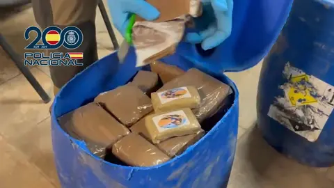 La Polic&iacute;a Nacional interviene 500 kilogramos de hach&iacute;s y detiene a tres personas en Puerto Real