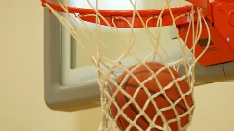 VANDENBERG AIR FORCE BASE, Calif.  the playoffs begin for the over-30 league teams Aug. 4 at the fitness center here. The championship game is scheduled to take place Aug. 10 at the fitness center gym here. (U.S. Air Force photo/Airman 1st Class Kerelin Molina)