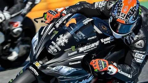 Tom Sykes, de Kawasaki | Christian Cantizano para MIRA Jerez