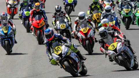 Salida del Open 1000 con Ra&uacute;l Garcia al frente