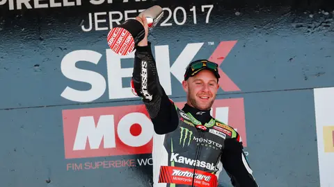 Jonathan Rea, ganador por primera vez en Jerez