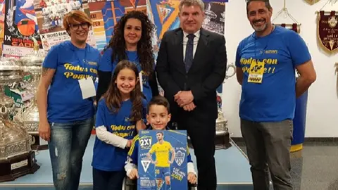 La Fundaci&oacute;n C&aacute;diz Club de F&uacute;tbol, siempre atenta a todas las causas.