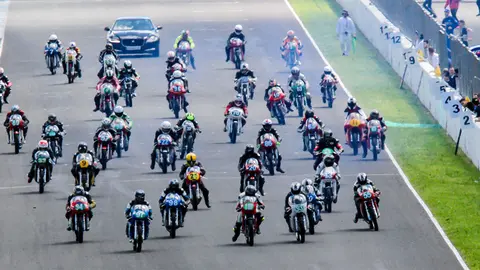 Salida del Trofeo Nacional de Cl&aacute;sicas