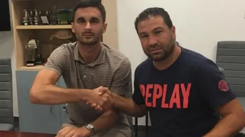 Ivan Kecojevic, junto a Juan Carlos Cordero.