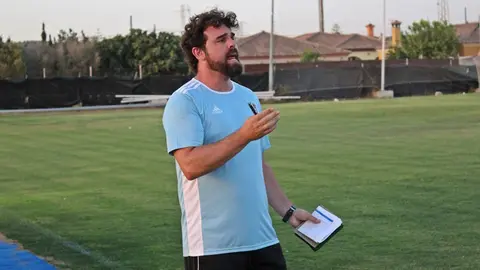 Juan Pedro Ramos, entrenador del Xerez CD | Alejandro Jim&eacute;nez