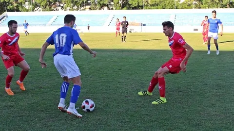 Xerez CD vs &Eacute;cija. 14/10/2018. Alejandro Jim&eacute;nez