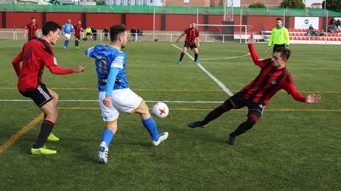 CD Gerena vs Xerez CD. Temporada 2017-2018./ Alejandro Jim&eacute;nez