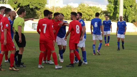 Xerez CD vs Sevilla FC C./ 28-10-2019./ Alejandro Jim&eacute;nez